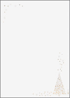 sigel Papier à motif de Noël Brilliant Star, A4, 90 g/m2