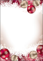 sigel Papier à motif de Noël Brilliant Star, A4, 90 g/m2