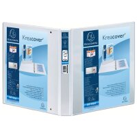 EXACOMPTA Classeur personnalisable Kreacover, A4 Maxi, bleu