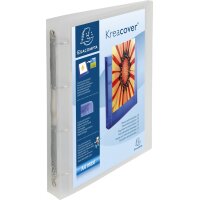 EXACOMPTA Classeur personnalisable Chromaline, A4 Maxi,blanc