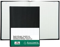 EXACOMPTA Registre Quadrillé 5x5, A4, 300 pages