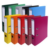 EXACOMPTA Classeur à levier PVC Premium, A4, vert...