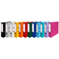 EXACOMPTA PP-Ordner Premium, DIN A4, 80 mm, farbig sortiert