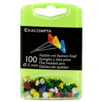 EXACOMPTA Pinnwand-Nadeln, weiss