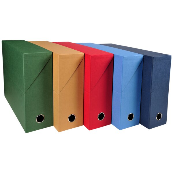 EXACOMPTA Archivbox, DIN A4, Karton, 120 mm, hellblau