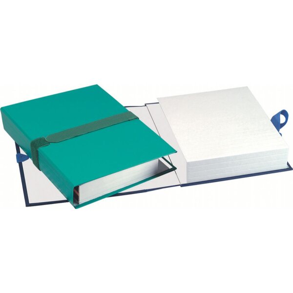 EXACOMPTA Dokumentenmappe mit Klettverschluss, bordeaux