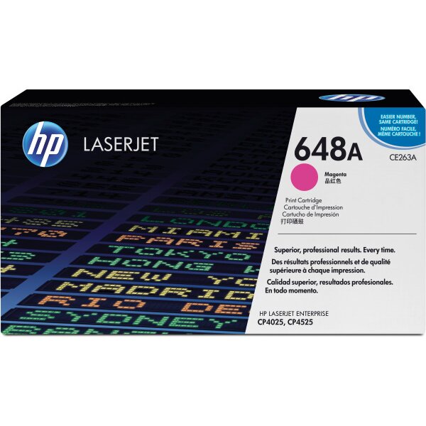 HP Toner-Modul 648A magenta CE263A Color LJ CP4025 11000 Seiten