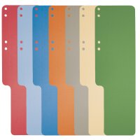 EXACOMPTA Aktenschwänze, Karton, 100 Stück, orange