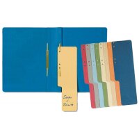 EXACOMPTA Aktenschwänze, Karton, 100 Stück, blau