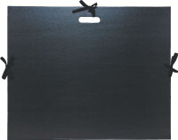 EXACOMPTA Zeichnungsmappe, 590 x 720 mm, Karton, schwarz