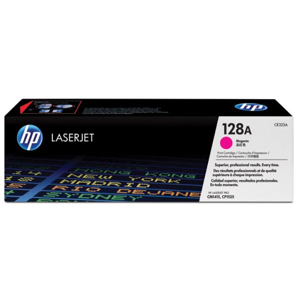 HP Toner-Modul 128A magenta CE323A Color LJ Pro CM1415 1300 S.