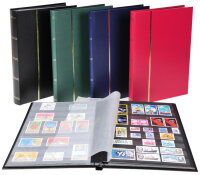 EXACOMPTA Album de timbres, 170 x 225 mm, 32 pages, rouge