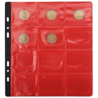 EXACOMPTA Pochette pour classeur numismatique, 20 cases