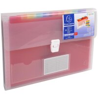 EXACOMPTA Fächertasche Crystal, 7 Fächer,...