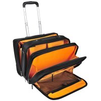 EXACOMPTA Notebook-Trolley EXATROLLEY, Polyester, schwarz