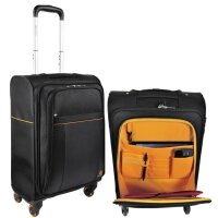 EXACOMPTA Trolley de voyage EXACTIVE, polyester, noir