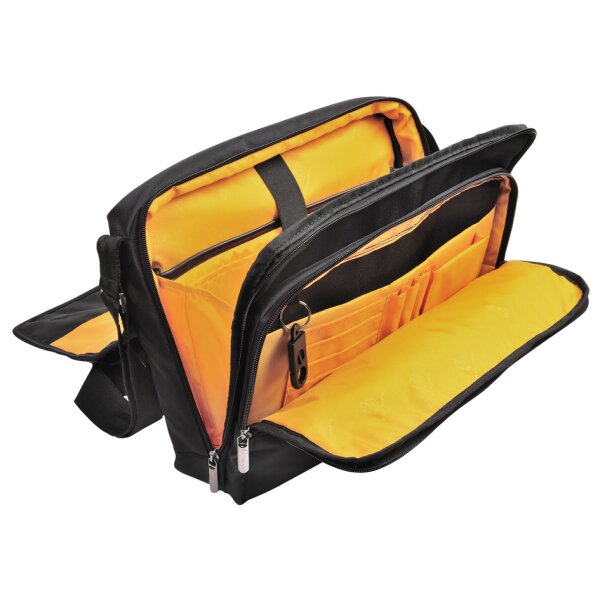 EXACOMPTA Umh&auml;ngetasche EXACTIVE, Polyester, schwarz