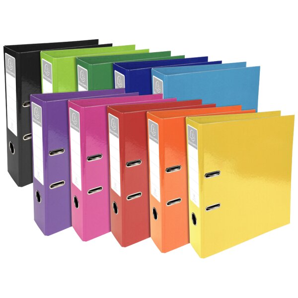 EXACOMPTA Ordner Iderama, DIN A4, 70 mm, schwarz