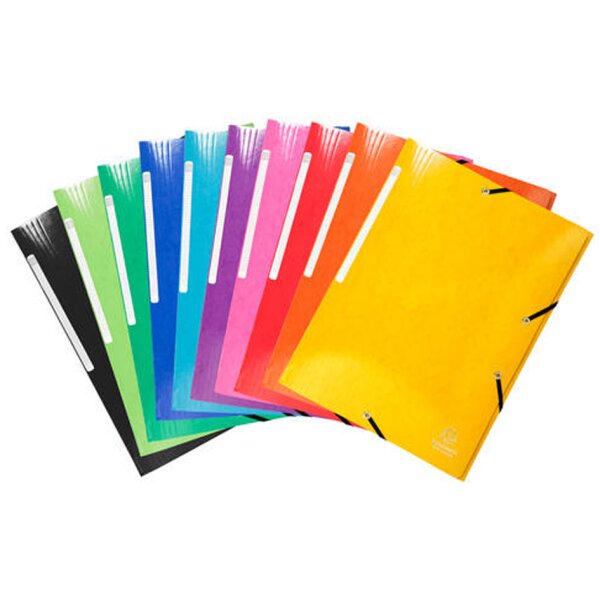 EXACOMPTA Eckspannermappe Iderama, A4, Karton, hellblau