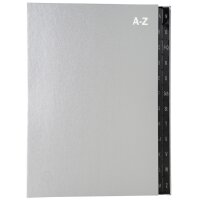 EXACOMPTA Pultordner, DIN A4, A-Z, 24 Fächer, rot