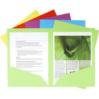 EXACOMPTA Aktenmappe ROCKS, DIN A4, Karton, zitronengelb