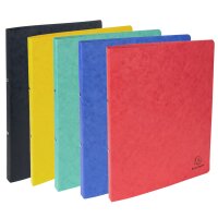EXACOMPTA Ringbuch Karton, 2-Ring-Mechanik, DIN A4, gelb