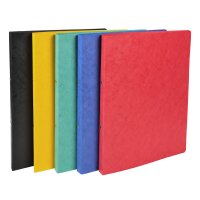 EXACOMPTA Ringbuch Karton, 2-Ring-Mechanik, DIN A4, gelb