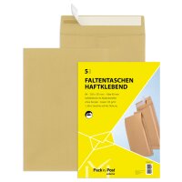 MAILmedia Pochettes à soufflets avec bande...
