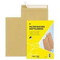 MAILmedia pochette à soufflets avec bande...