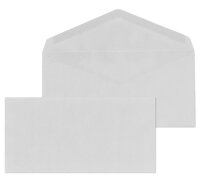 MAILmedia Enveloppes DIN long C6, collage humide, gris