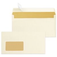 MAILmedia Briefumschlag chamois, DIN lang, mit Fenster