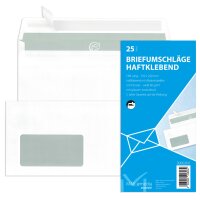 MAILmedia Briefumschlag Offset weiss, DIN Lang, mit Fenster