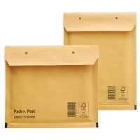 MAILmedia Luftpolster-Versandtaschen, Typ 14 D, braun, 14 g