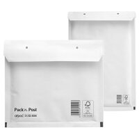 MAILmedia Luftpolster-Versandtaschen, Typ 19 I, weiss, 36 g