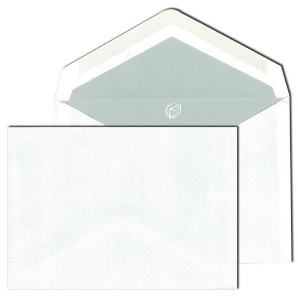 MAILmedia Enveloppe, rembourrage de soie, C6, blanc