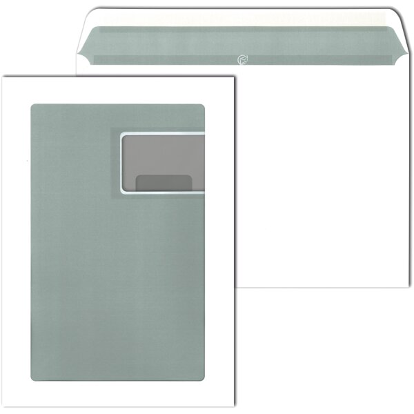 MAILmedia enveloppe à fenêtre de vue,C6/5, 114 x 229 mm