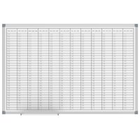 MAUL Tableau de planning annuel, (L)1.200 x (P)900 mm