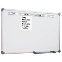 MAUL Tableau Blanc 2000 MAULpro, kit complet, 1.200x900 mm