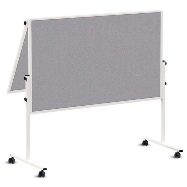 MAUL Moderationstafel solid, klappbar, 1.200 x 1.500, grau