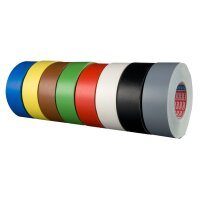 tesa Ruban toilé 4651 Premium, 25 mm x 25 m, noir