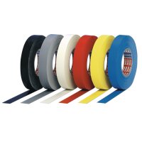 tesa Ruban adhésif toilé, 19 mm x 25 m, blanc