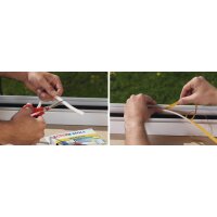 tesa Moll UNIVERSAL Calfeutrage mousse, 15 mm x 6 m, blanc