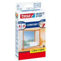 tesa Fliegengitter COMFORT für Fenster, 1,30 m x 1,30 m