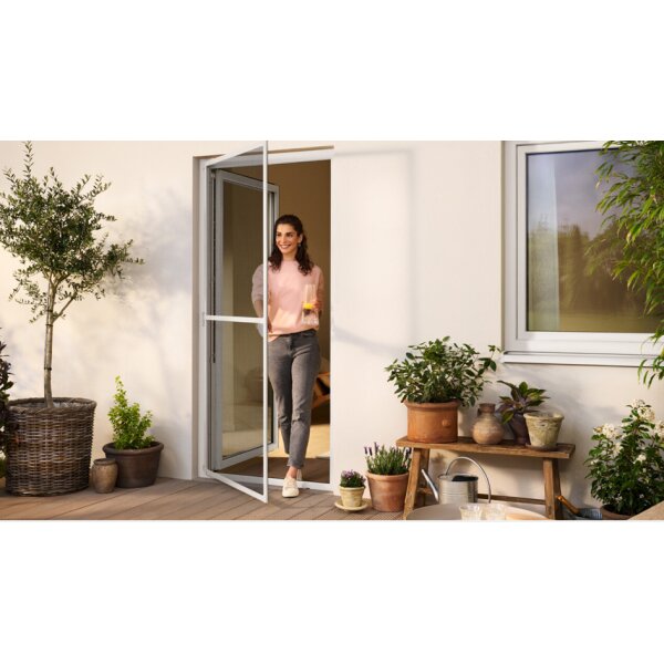 tesa Moustiquaire INSECT STOP pour portes, 1,00 m x 2,20 m