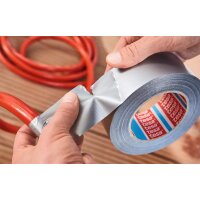 tesa Folienband extra Power Universal, 50 mm x 25 m, schwarz