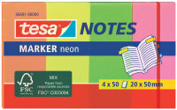 tesa Index repositionnable Marker, couleurs...