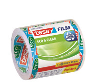 tesa Film Ruban adhésif Eco & Clear pack...