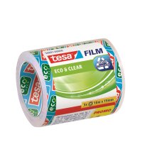 tesa Film Eco & Clear SPARPACK, transparent, 15 mm x...