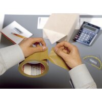 tesapack Verpackungsklebeband Express, 50 mm x 50 m, braun