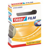 tesa Film Ruban adhésif double face,12 mm x...